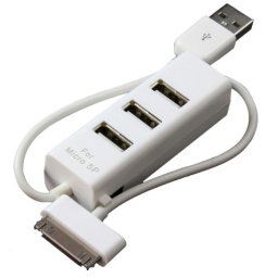 Geeko iPhone USB 2.0 HUB and Charger