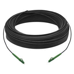 Scoop Fibre Outdoor Drop Cable 30M LC-LC APC 1Core (2 pack by Valotronics)