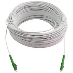 Scoop Fibre Outdoor Drop Cable 60M LC-LC APC 1Core