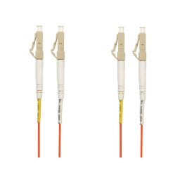 Scoop Fibre Flylead LC-LC MM 5M (2 pack by Valotronics)