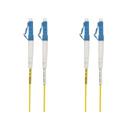Scoop Fibre Flylead LC-LC UPC SM 1M (3 pack by Valotronics)