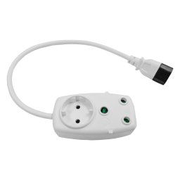 Multi Plug 1x16A 1x5A 0.5m IEC Cord (2 pack by Valotronics)