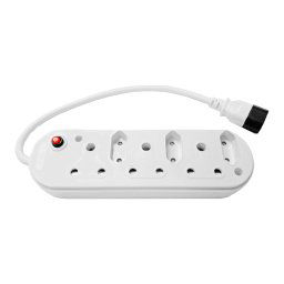 Multi Plug 3x16A 3x5A 0.5m IEC Cord (2 pack by Valotronics)