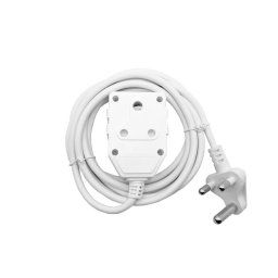 3M 10A Extension Cord with Double Coupler (2 pack by Valotronics)