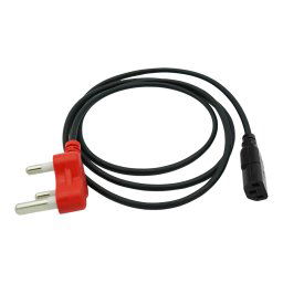 1.8m IEC Power Cord With Dedicated Plug Top (3 pack by Valotronics)