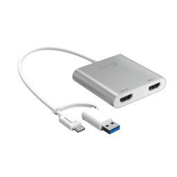 J5 JCA365 type-A/C ->2x HDMi