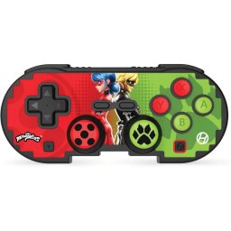 Hyperkin Official Miraculous Pixel Art Bluetooth Switch Controller - Ladybug & Cat
