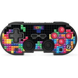 Hyperkin Official Tetris Pixel Art Bluetooth Switch Controller - Tetrimino Stack