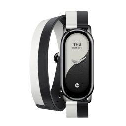 Xiaomi Strap for Smartwatch - Band 8 Strap - Double Wrap Strap - Black and white