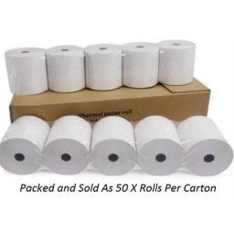 Postron Standard Thermal 80mm X 83mm Paper Roll – Colour