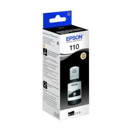 110 Ink Bottles Black XL120ml EcoTank M3170 / M3140 / M2170 / M1180 / M1170 / M1