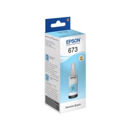 673 Ink Bottles Light Cyan 70ml EcoTank L800 /810 / 850 / 1800