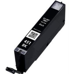 TopJet Compatible Canon Ink PGI-451 (2 pack by Valotronics)