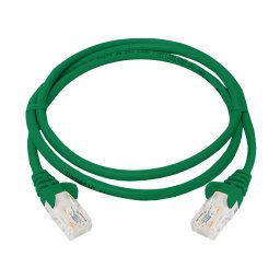 Linkbasic 1 Metre UTP Cat5e Flylead Green (6 pack by Valotronics)
