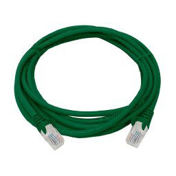 Linkbasic 3 Metre UTP Cat5e Flylead Green (3 pack by Valotronics)