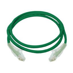 Linkbasic 1 Metre UTP Cat6 Flylead Green (4 pack by Valotronics)