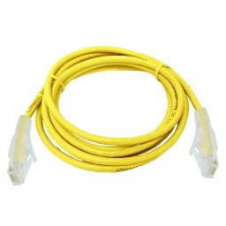 Linkbasic 2 Metre UTP Cat6 Flylead Yellow (3 pack by Valotronics)