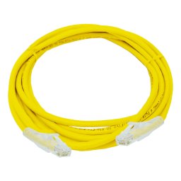Linkbasic 3 Metre UTP Cat6 Flylead Yellow (2 pack by Valotronics)