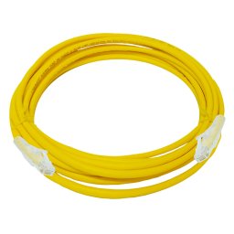 Linkbasic 5 Metre UTP Cat6 Flylead Yellow (2 pack by Valotronics)