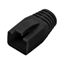 Linkbasic Black Boots for RJ45-6FTP (87 pack by Valotronics)