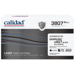 Calidad 3807-BKWW Black Toner alternative for SAMSUNG K407