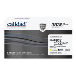 Calidad 3836-YLWW Yellow Toner alternative for SAMSUNG MLTK406S