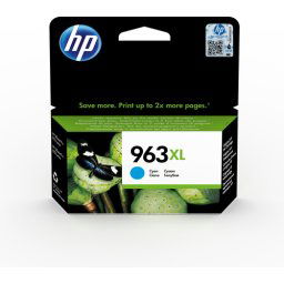 HP # 963XL High Yield Cyan Original Ink Cartridge