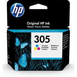 HP #305 Tri-Color Original Ink Cartridge - HP 2720/4120