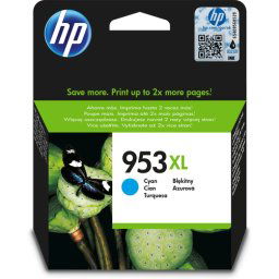 HP 953XL High Yield Cyan Original Ink Cartridge
