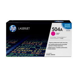 HP 504A CP3525/CM3530 MFP Magenta Print Toner Cartridge Prints Approximately 7 0
