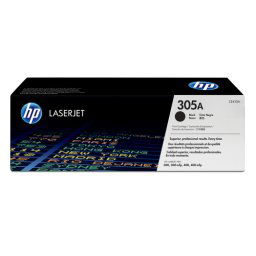 HP 305A Black LaserJet Toner Cartridge for LaserJet Pro 300 and 400 Color Series