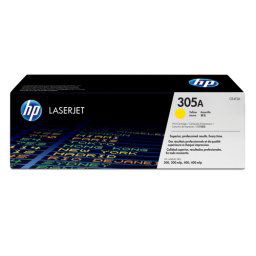 HP 305A Yellow LaserJet Toner Cartridge for LAserJet Pro 300 and 400 Color Serie