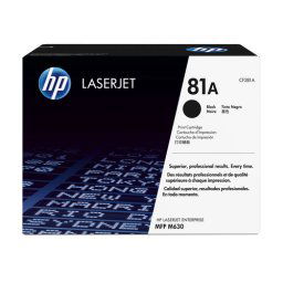 HP 81A Black Toner Cartridge