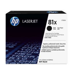 HP 81X Black Toner Cartridge