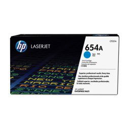 HP 654A Cyan Toner Cartridge