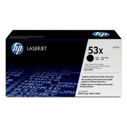 HP 53X LaserJet Q7553X Black Print Cartridge Prints Approximately 7 000 PGS Usin