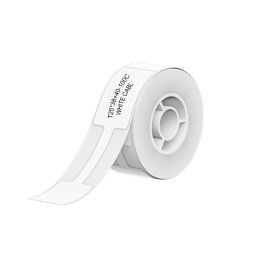 NIIMBOT B1/B21/B3S Thermal Label 25x38mm - 100 Labels Per Roll - White Cable (2 pack by Valotronics)