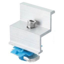 Solarix End Clamp 40mm ELL Solar Panel Mounting