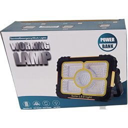 Solarix LED Solar Floodlamp With Power Bank Large