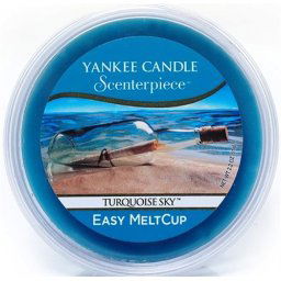 Yankee Candle Turquoise Sky Melt Cups Retail Box No