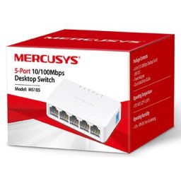 Mercusys MS105 5-Port 10/100Mbps Desktop Switch