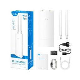 CUDY AP1300 INDOOR/OUTDOOR AC1200 POE GIGABIT ACCESS POINT WITH MESH