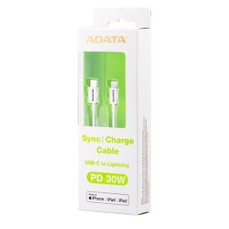 Adata icable 1m Plastic Wh t-a