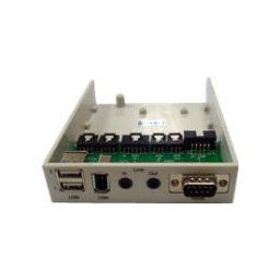 UniQue Multimedia Bay 2xUSB Port+1IEEE 1394 Port+Audio In