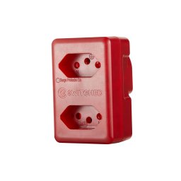 SWITCHED High Surge 2 Way Network Router Safe Adaptor