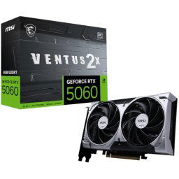 MSI nVidia Geforce RTX 5060 Ventus 2X OC 8GB GDDR7 PCI-e 5.0 x16 Graphics card, HDMI, DP