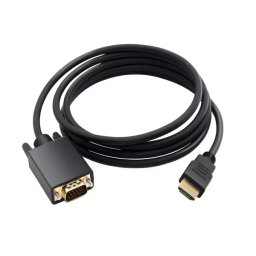 1.8 Meter Active HDMI to VGA Cable (Converts Digital HDMI to Analogue VGA - High Definition 1080p / 1920x1080)