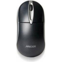MECER BLACK OPTICAL MOUSE PS2