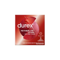 Durex FetherLite Ultra Condoms - 3 Pack