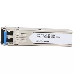 20km Single Mode Dual LC 1.25Gbit 1310nm Gigabit SFP Transceiver Module Cisco & Generic Switch Compatible